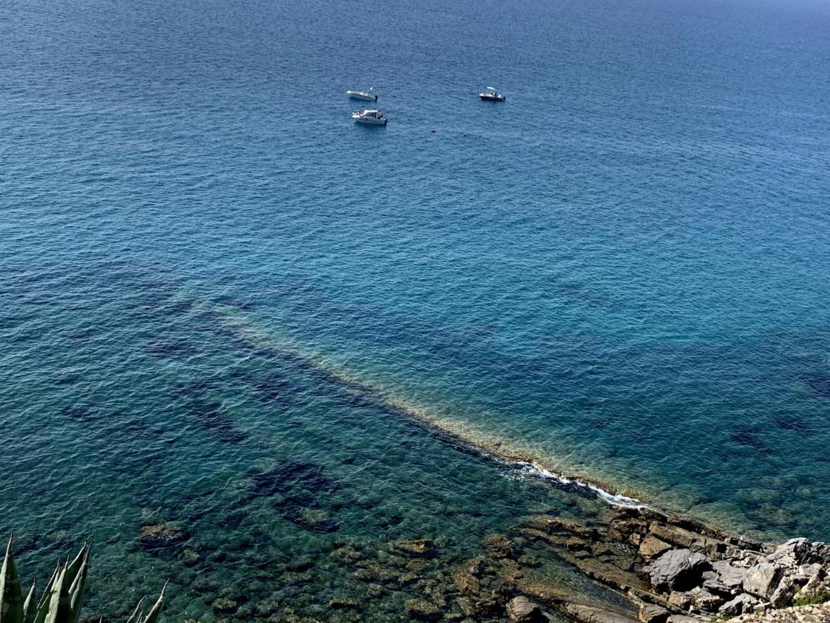 Incanto Sul Mare Con Enorme Terrazza E Piscina Cervo Buitenkant foto